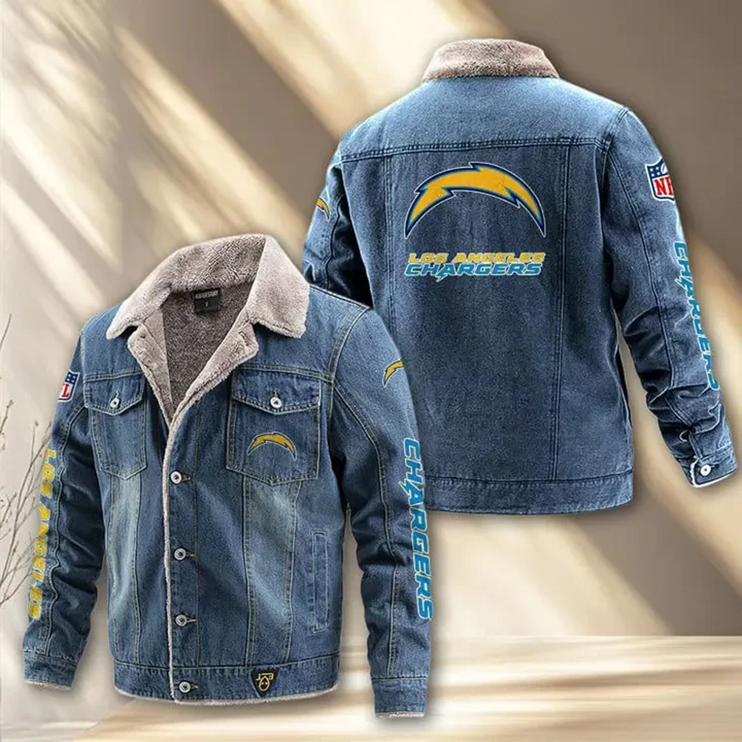 LAC x NFL Fleece Lined Denim Jacket DatND DVT