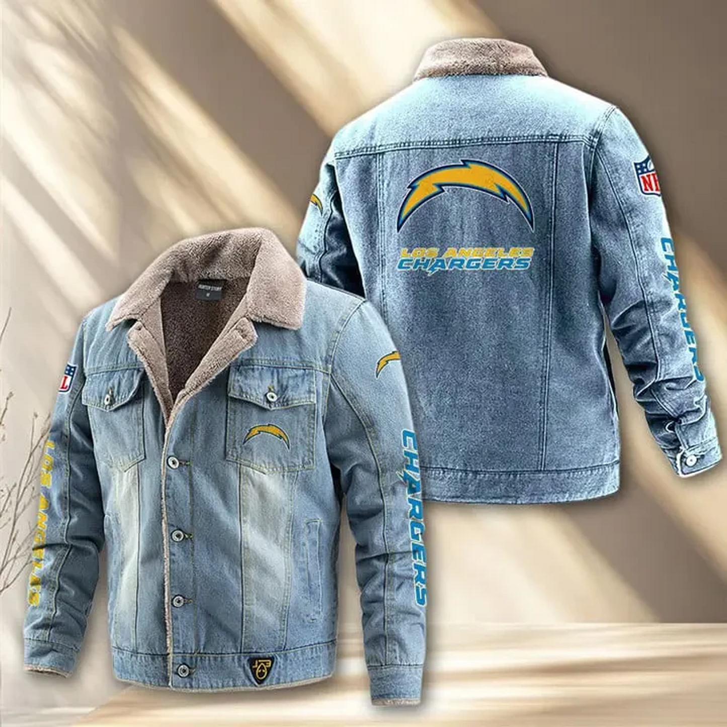LAC x NFL Fleece Lined Denim Jacket DatND DVT