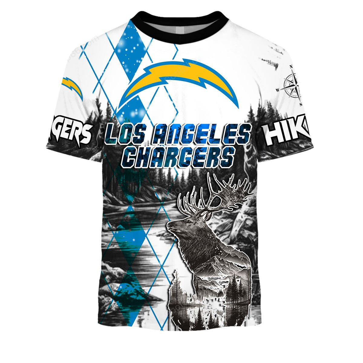 LAC x NFL Hiking 3D Hoodie DDT CTND