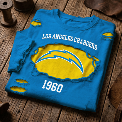 LAC x NFL LUXURY CREW-Neck T-Shirt FOR SUMMER HOLIDAY  180626