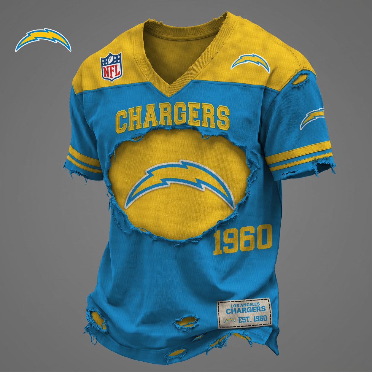 LAC x NFL Luxury V6 Classic T-shirt DDT 030626 NTL