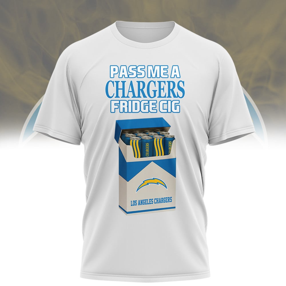 LAC x NFL Personalized Fridge Cig 3D Shirt DDT CTND