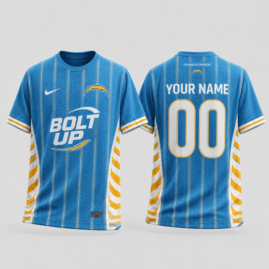 LAC x NFL Personalized T-Shirt for Football Fans