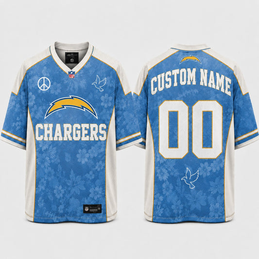 LAC x NFL Premium Mesh Jersey Personalized Gift For Fan