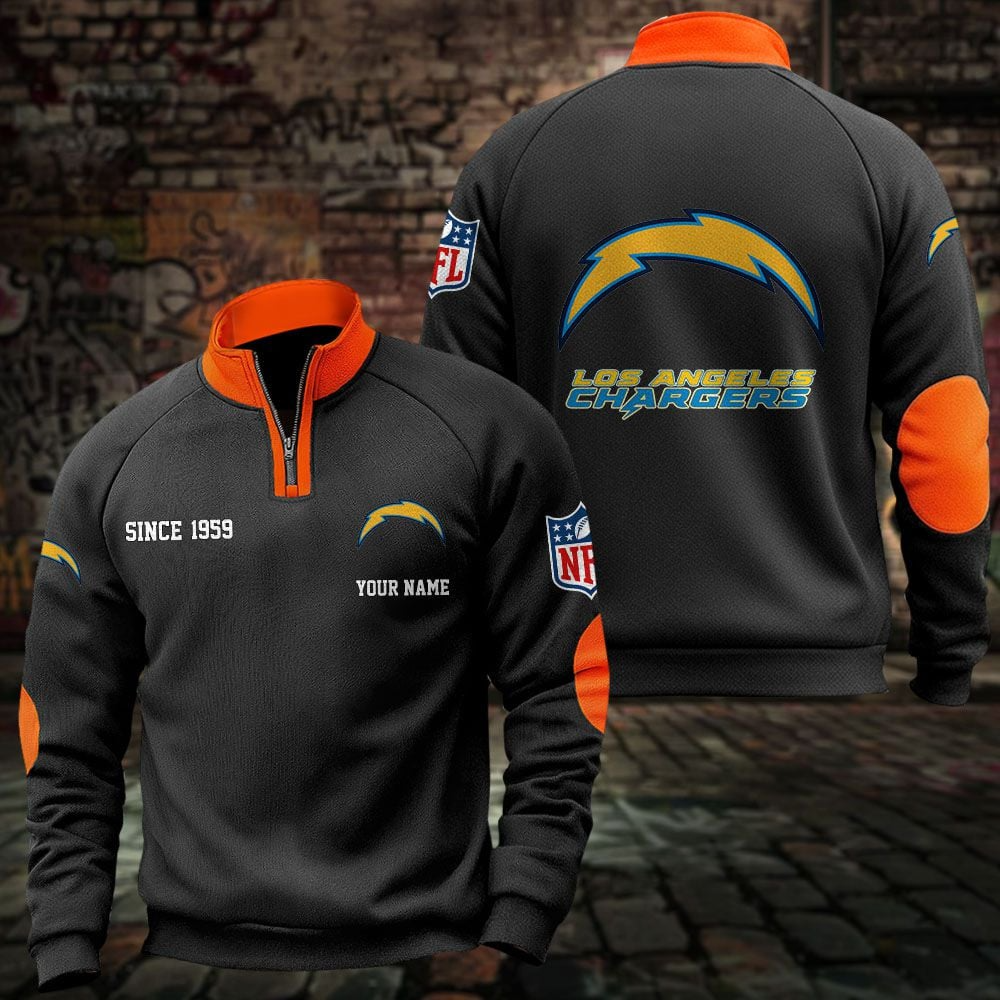 LAC x NFL Sweatshirts Quarter Collared Sweatshirt Pullover DatND DVT