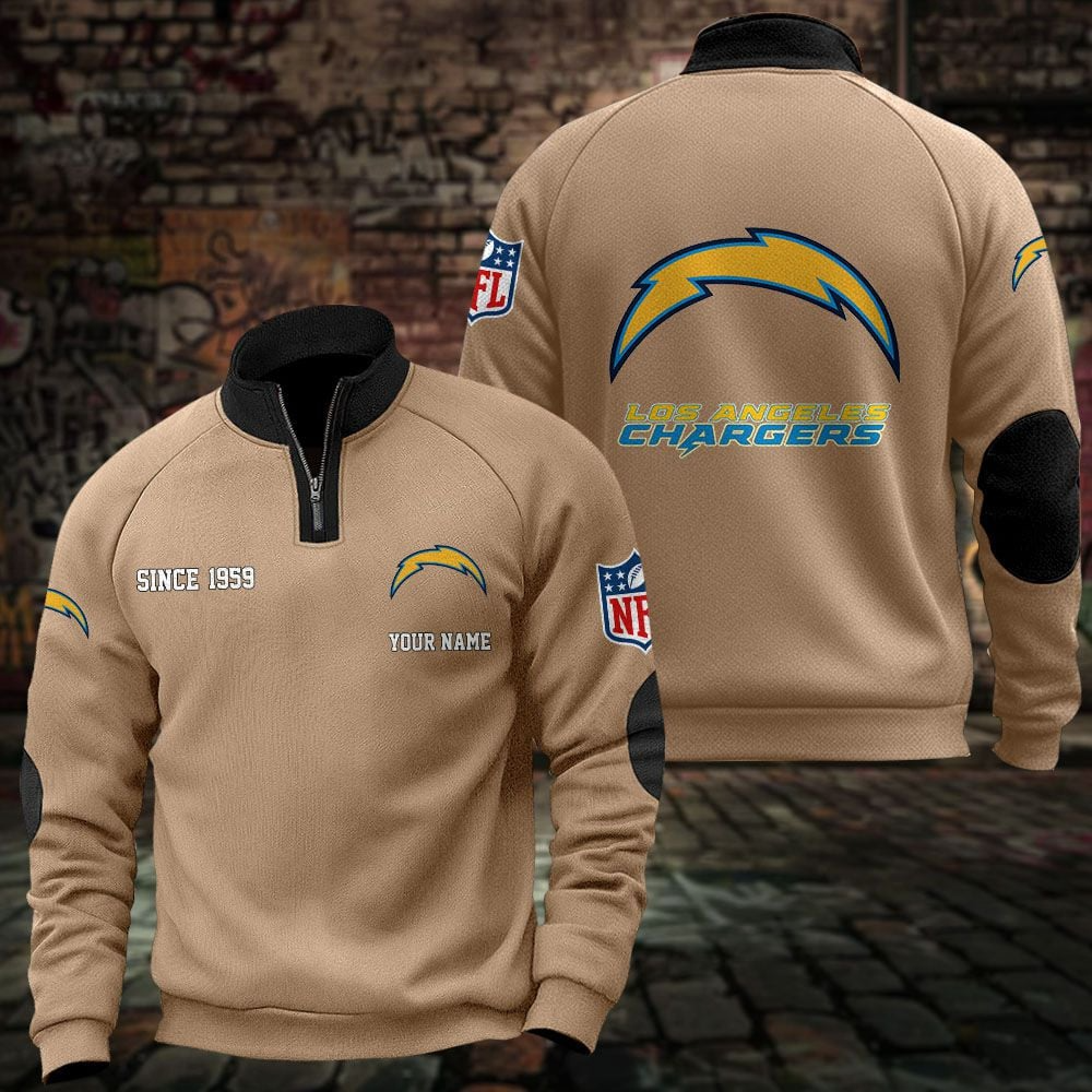 LAC x NFL Sweatshirts Quarter Collared Sweatshirt Pullover DatND DVT