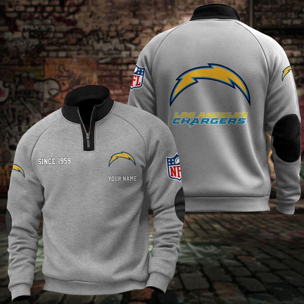 LAC x NFL Sweatshirts Quarter Collared Sweatshirt Pullover DatND DVT
