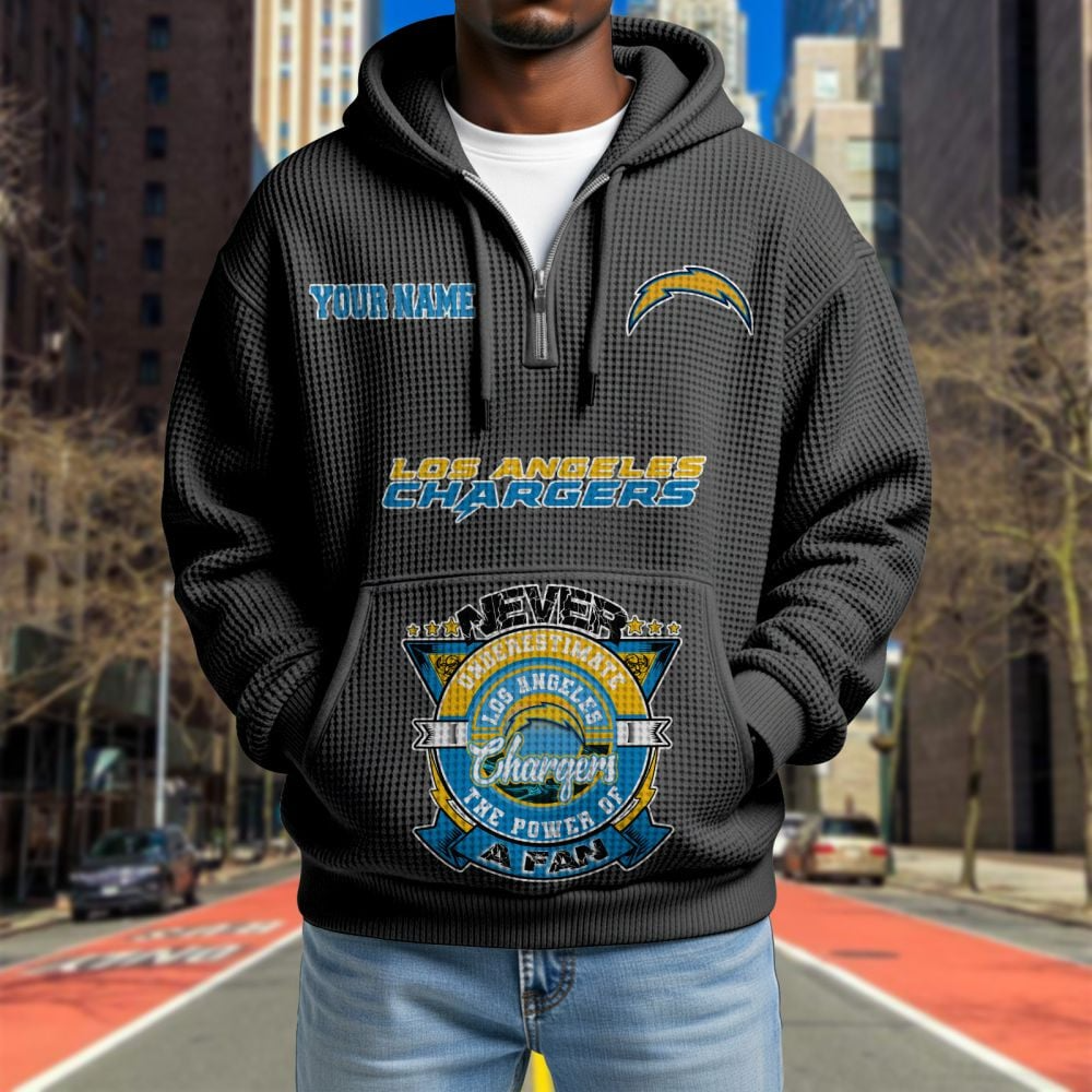 LAC x NFL Waffle Hoodie DATND TANTD