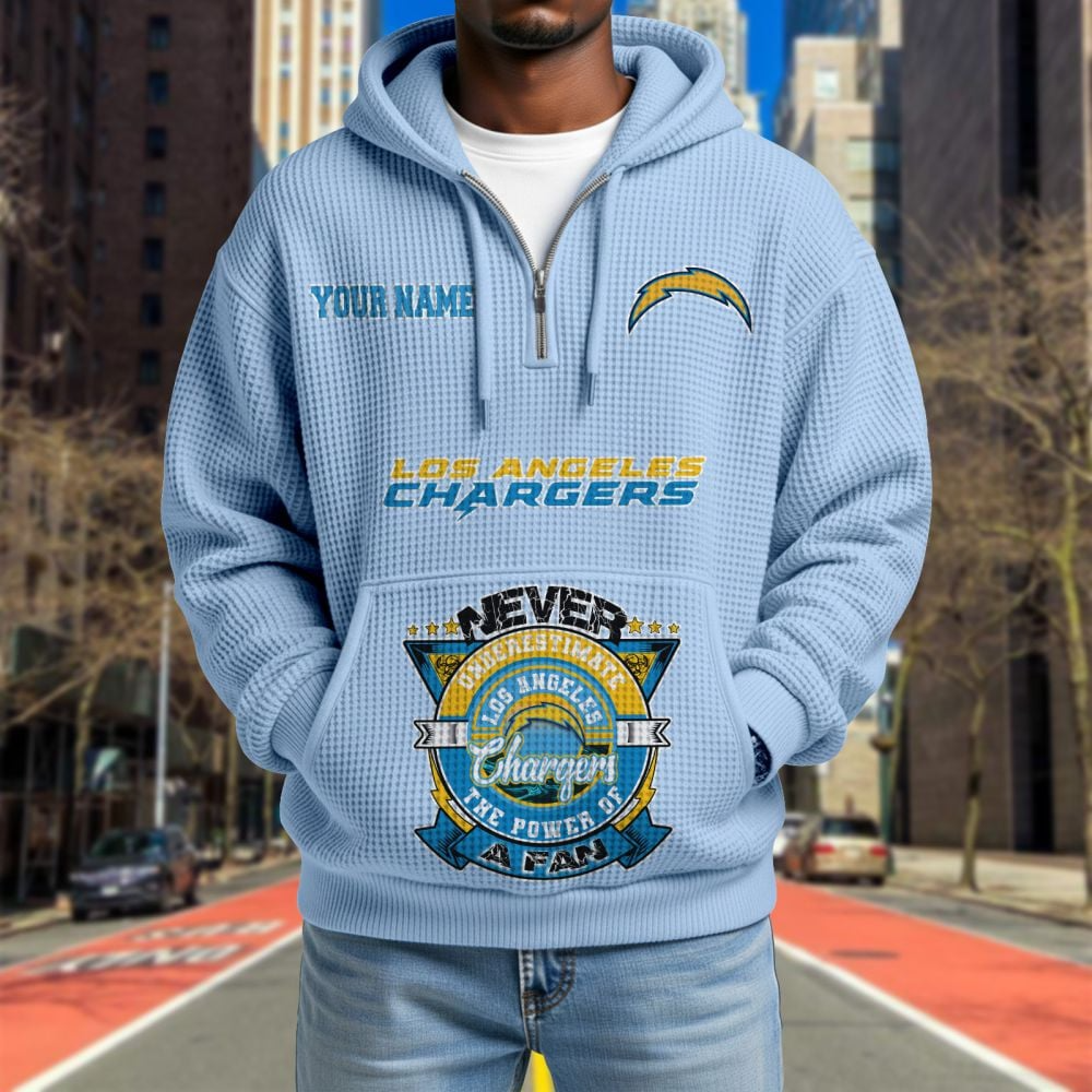 LAC x NFL Waffle Hoodie DATND TANTD