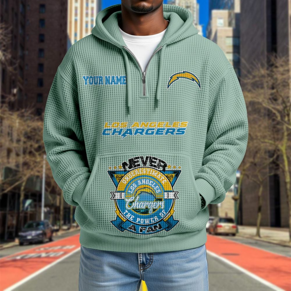 LAC x NFL Waffle Hoodie DATND TANTD