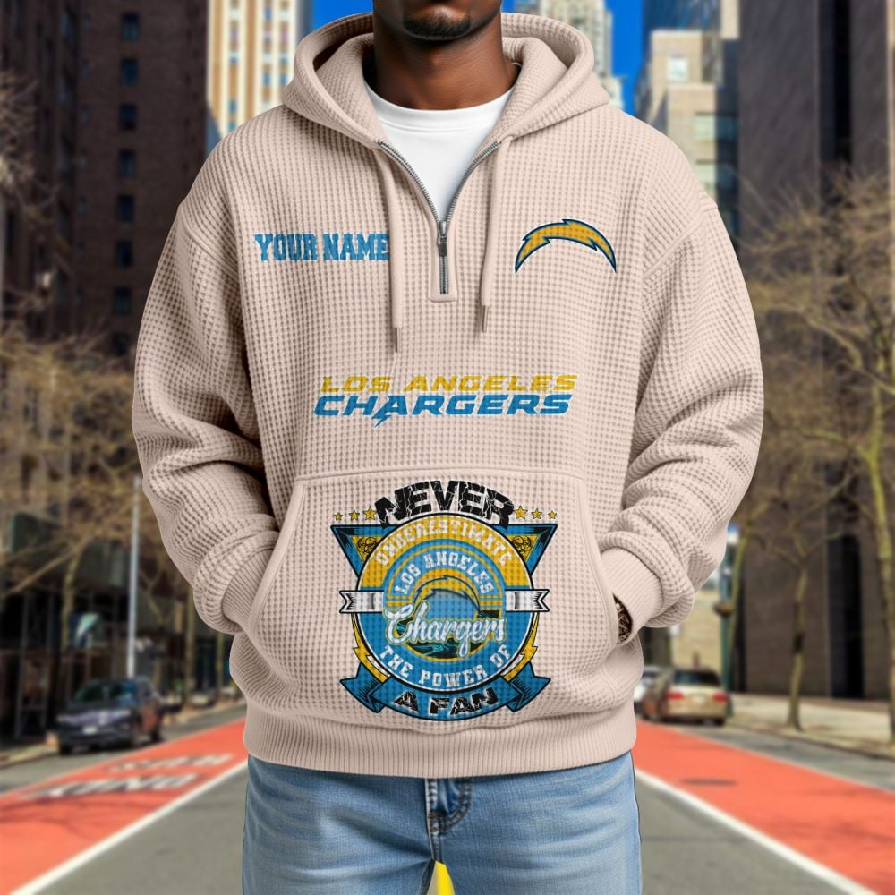 LAC x NFL Waffle Hoodie DATND TANTD