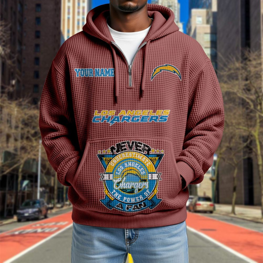 LAC x NFL Waffle Hoodie DATND TANTD