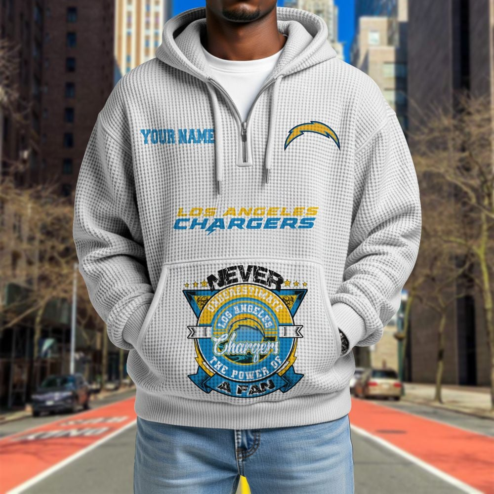 LAC x NFL Waffle Hoodie DATND TANTD