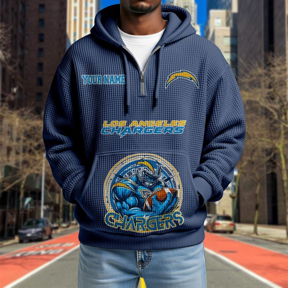 LAC x NFL Waffle Hoodie DATND TANTD