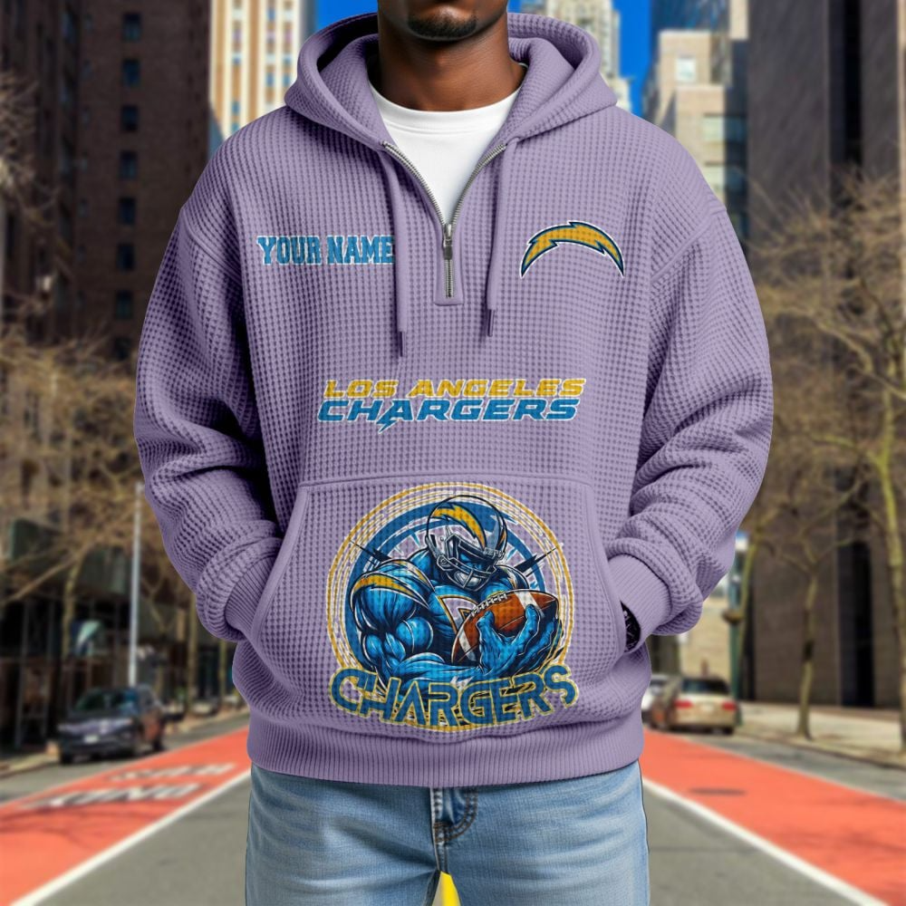 LAC x NFL Waffle Hoodie DATND TANTD
