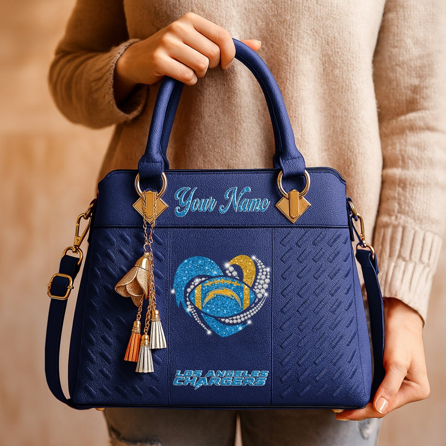 LAC x NFL Zip Handbag 0811 DatND DVT