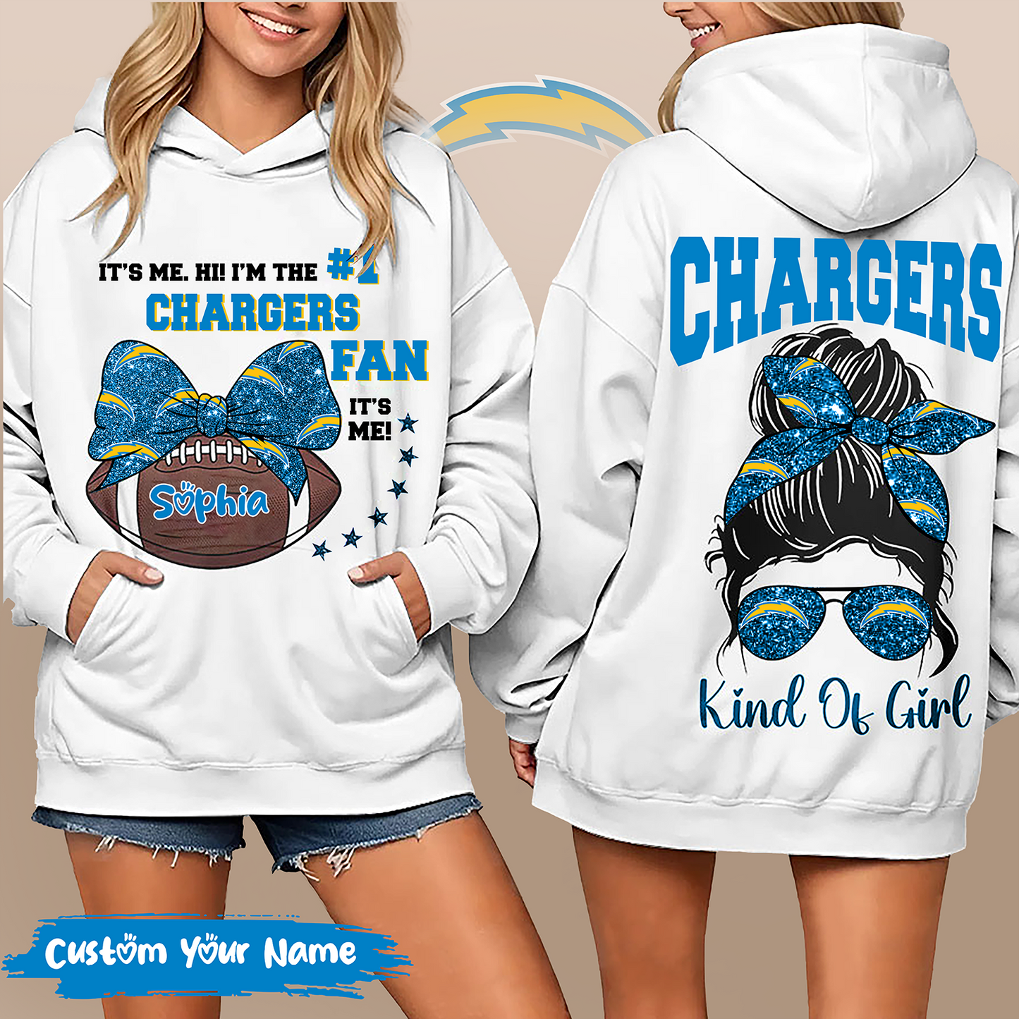 LAC Premium NFL Kind Of Girl Hoodie DDT HLPHUONG