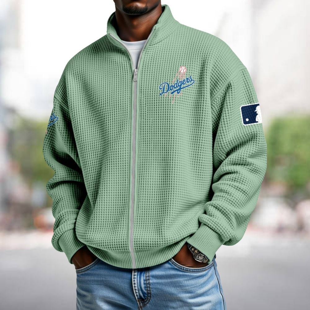 LAD x MLB Waffle Zip-Up Sweatshirt DatND DVT