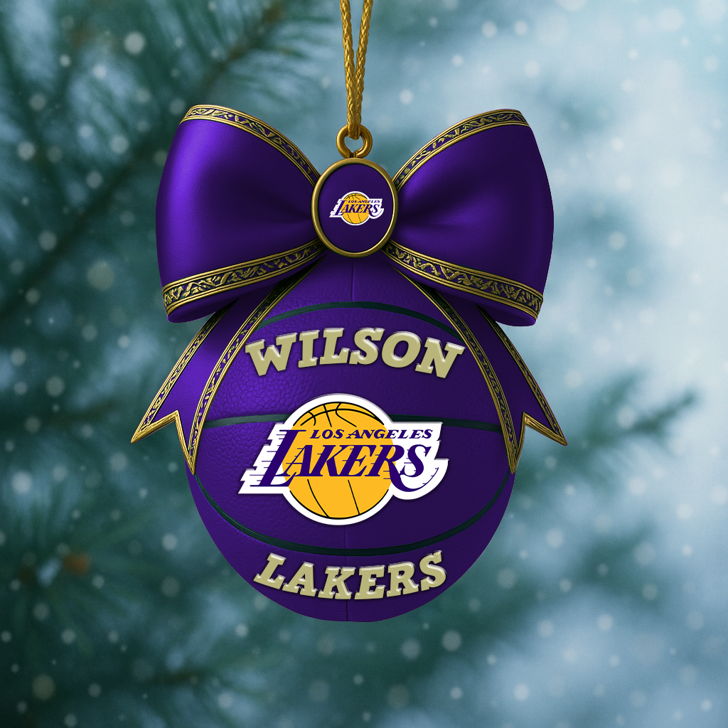 LAL x NBA Premium Ornament DDT  CTND