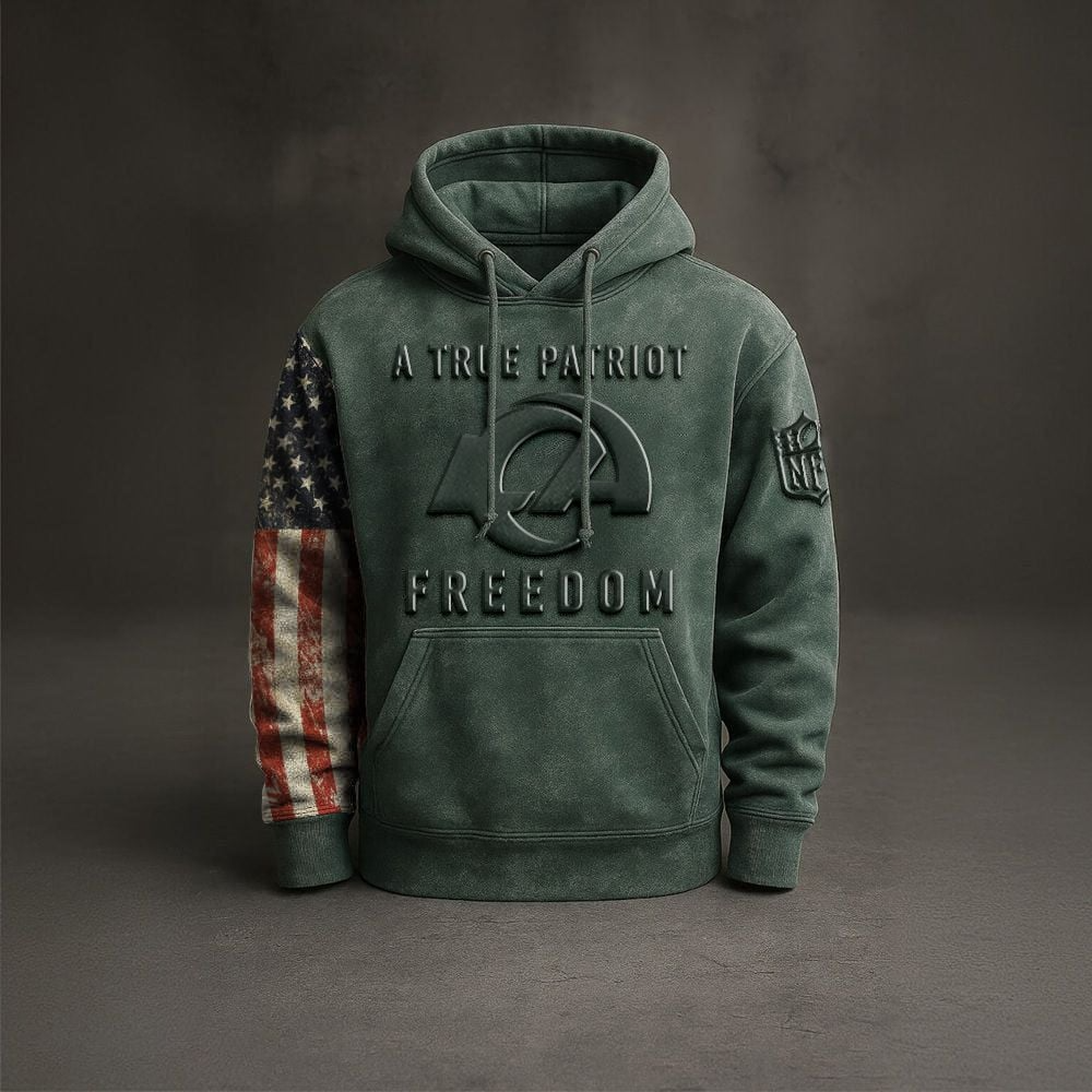 LAR  NFL Retro Style Hoodie DDT  NTL