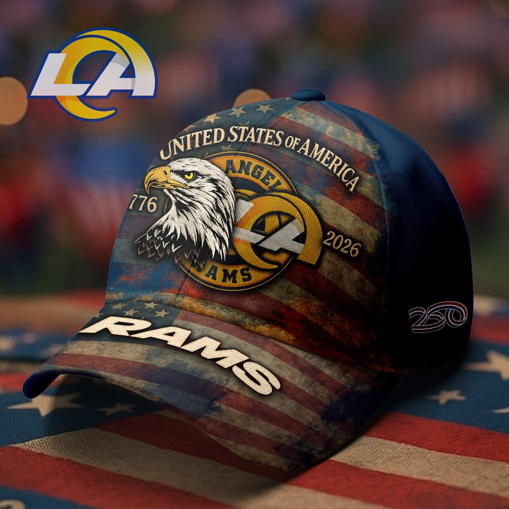 LAR Premium NFL 250th anniversary of America Cap DDT CTND