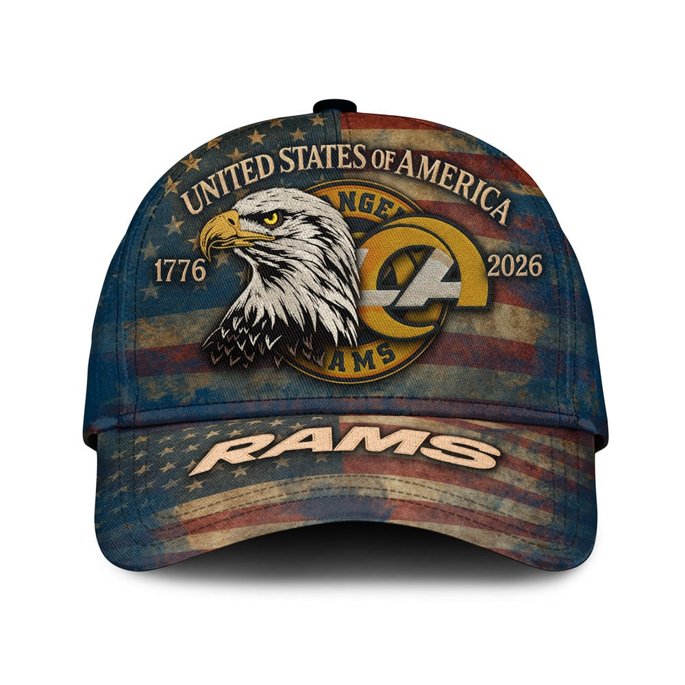 LAR Premium NFL 250th anniversary of America Cap DDT CTND