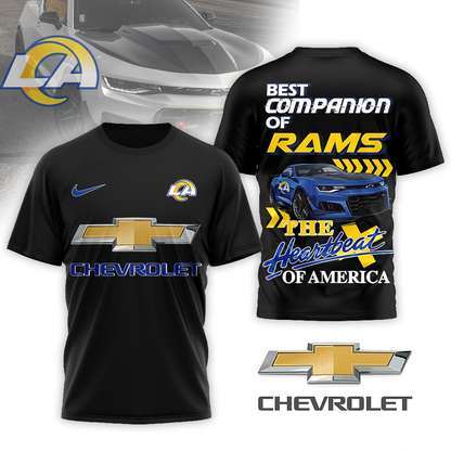 LAR Premium NFL Chevrolet 3D Shirt DDT CTND