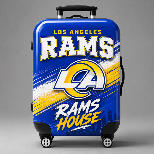 LAR Premium NFL Game Day Football Fan Luggage Cover 1706