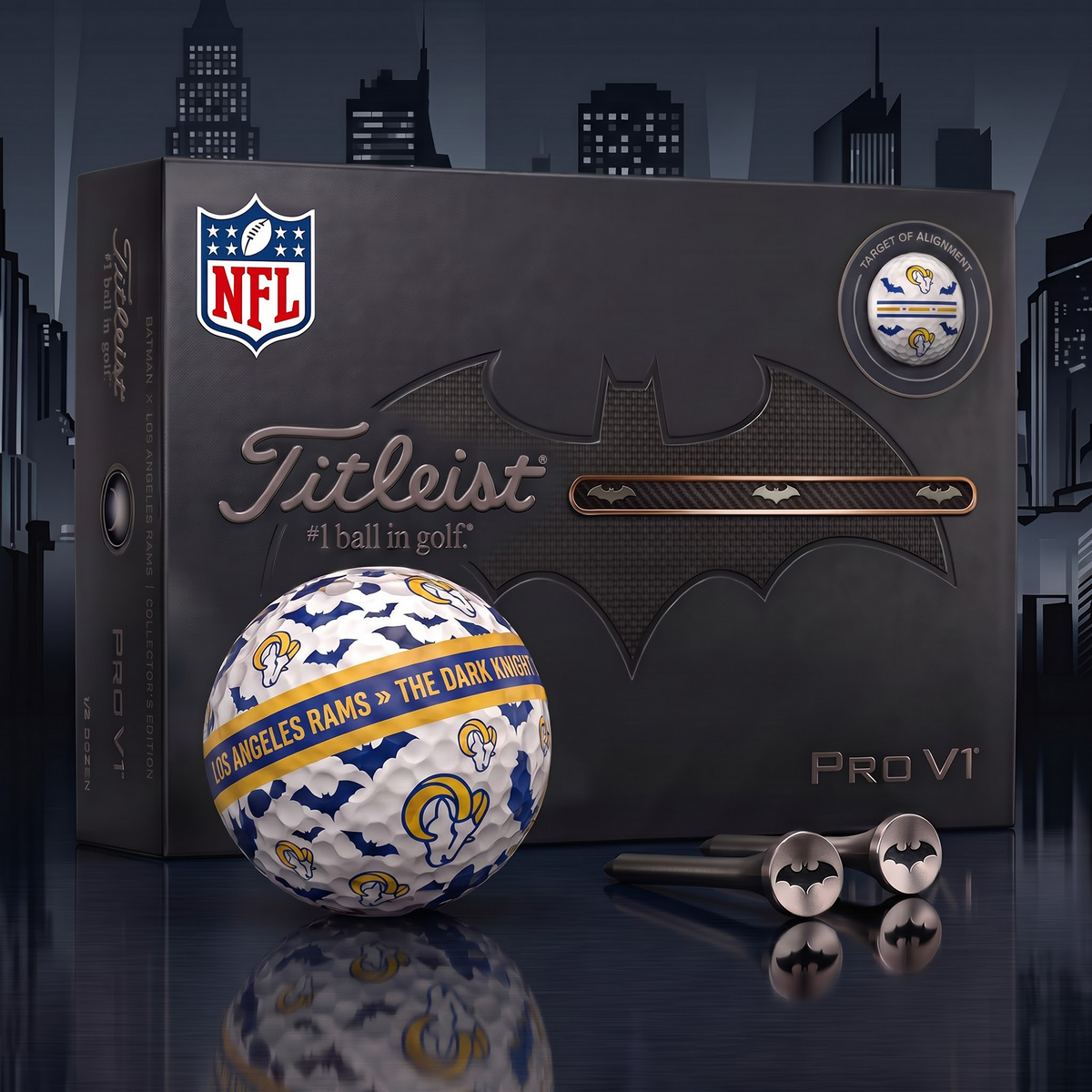 LAR X NFL Football Legends Golf Ball Collection – Premium Set
