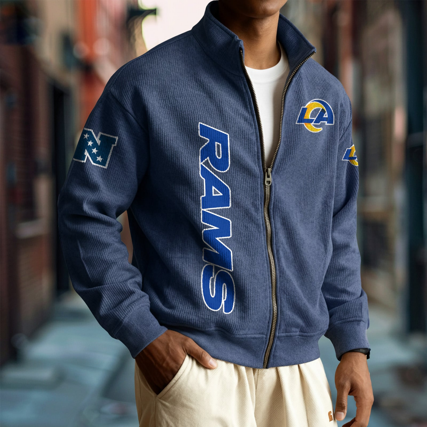 LAR x NFL Corduroy Zip-Up Jacket DatND DVT