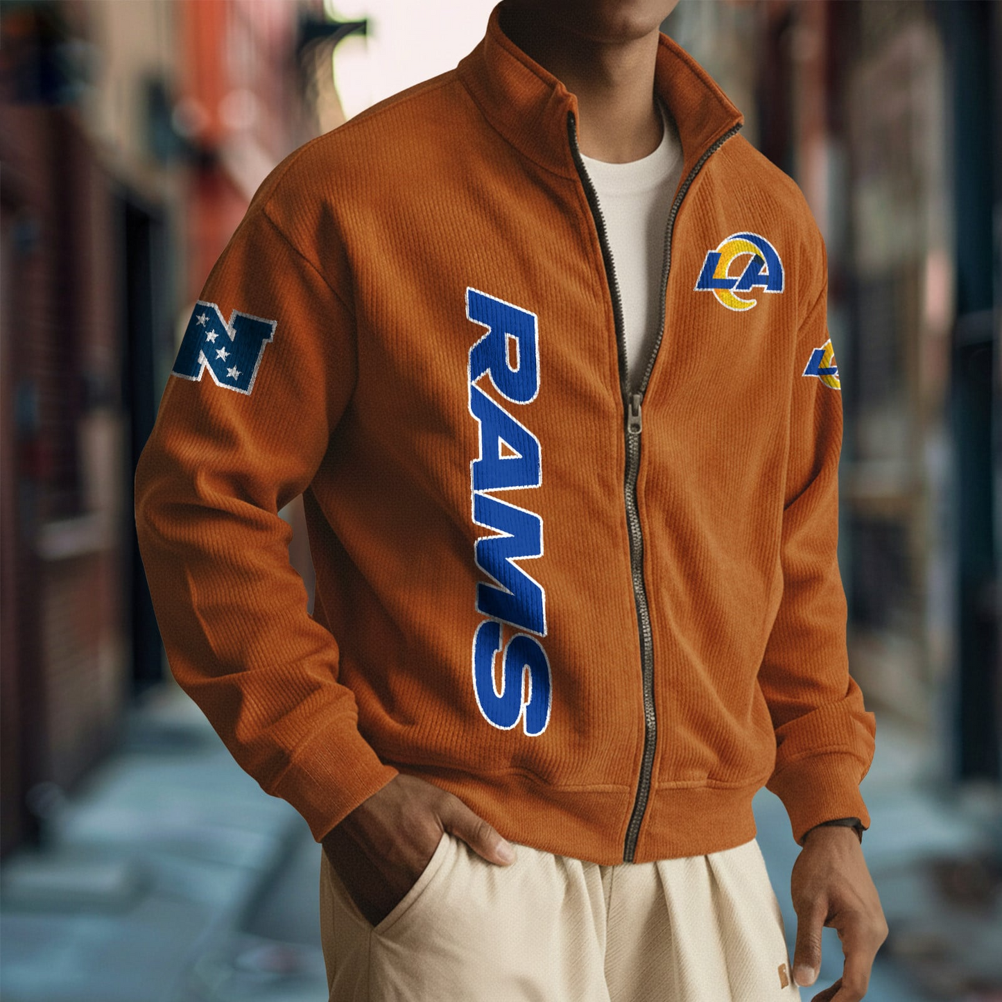 LAR x NFL Corduroy Zip-Up Jacket DatND DVT
