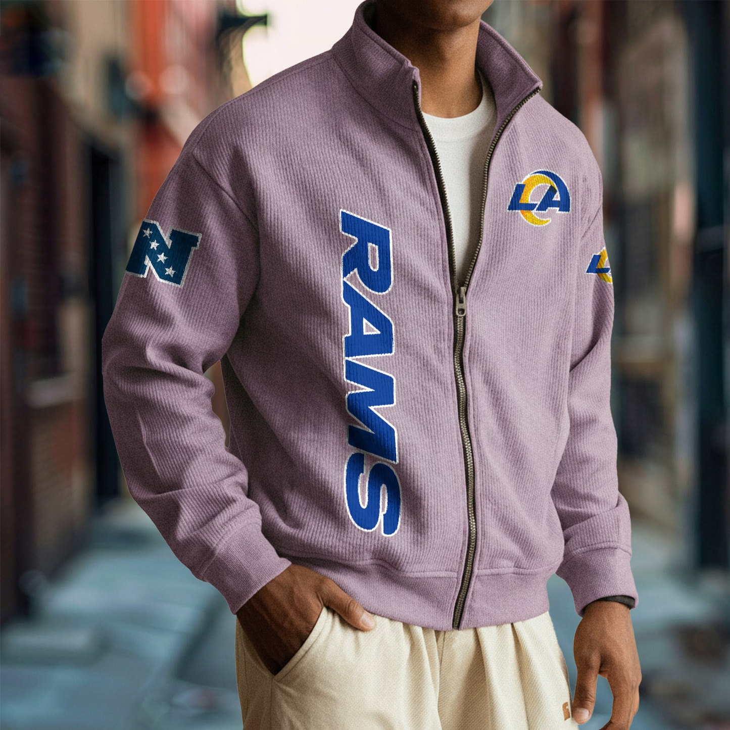 LAR x NFL Corduroy Zip-Up Jacket DatND DVT