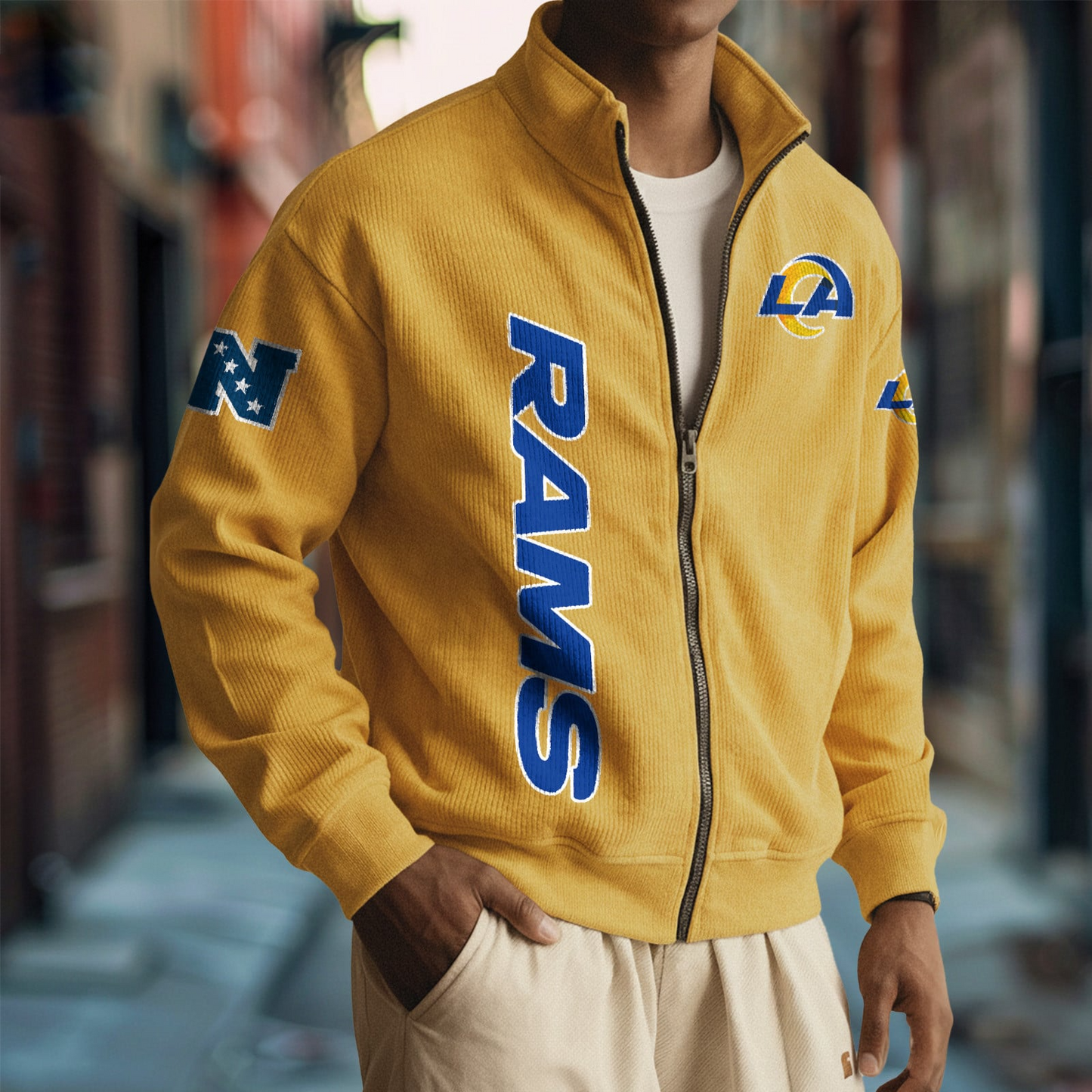 LAR x NFL Corduroy Zip-Up Jacket DatND DVT