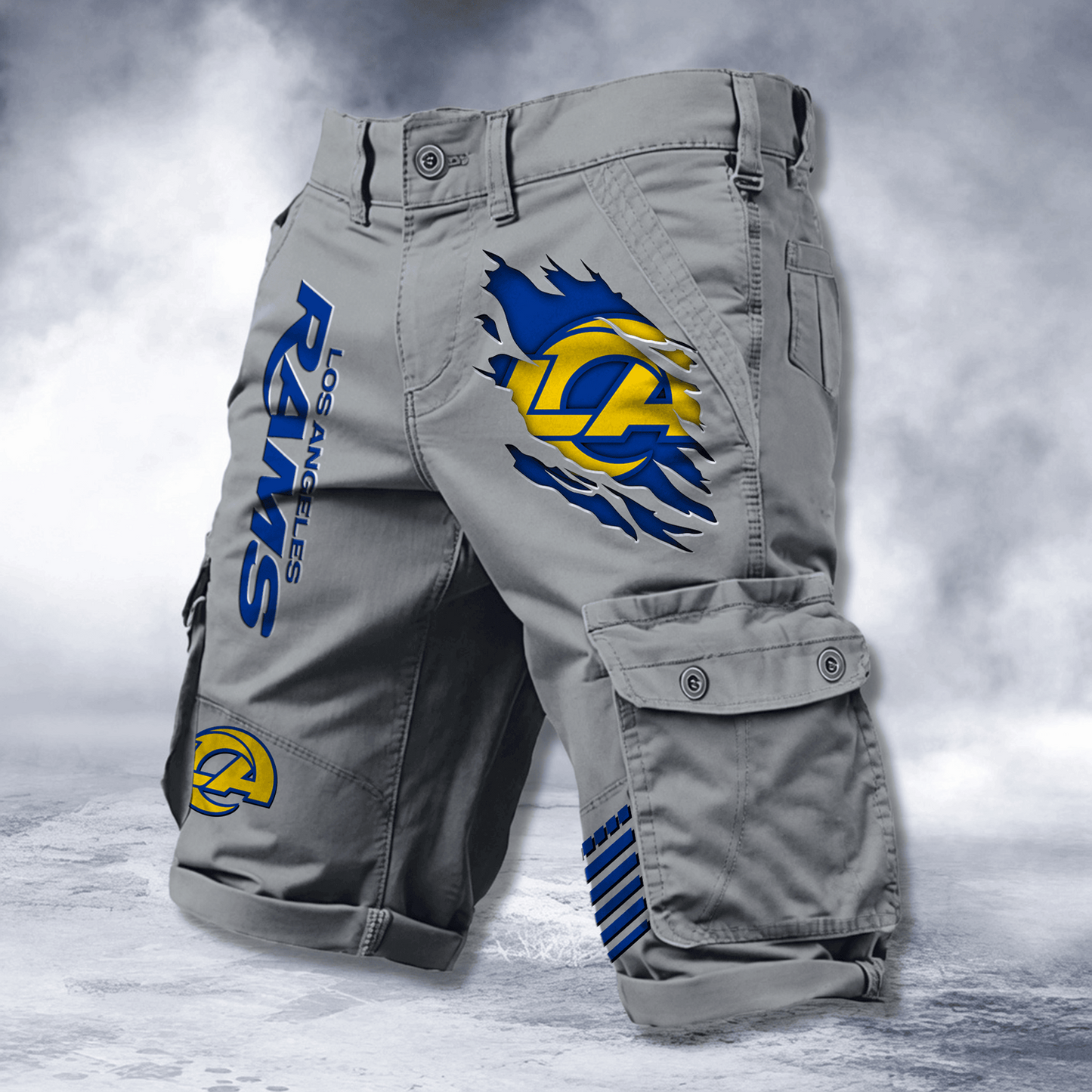 LAR x NFL Cotton Cargo Shorts DATND TANTD 2705