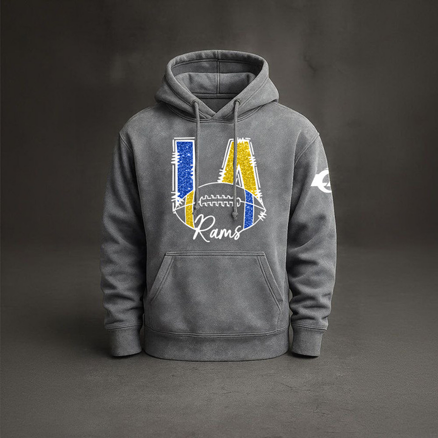 LAR x NFL Embossed Hoodie DatND THUONGNH