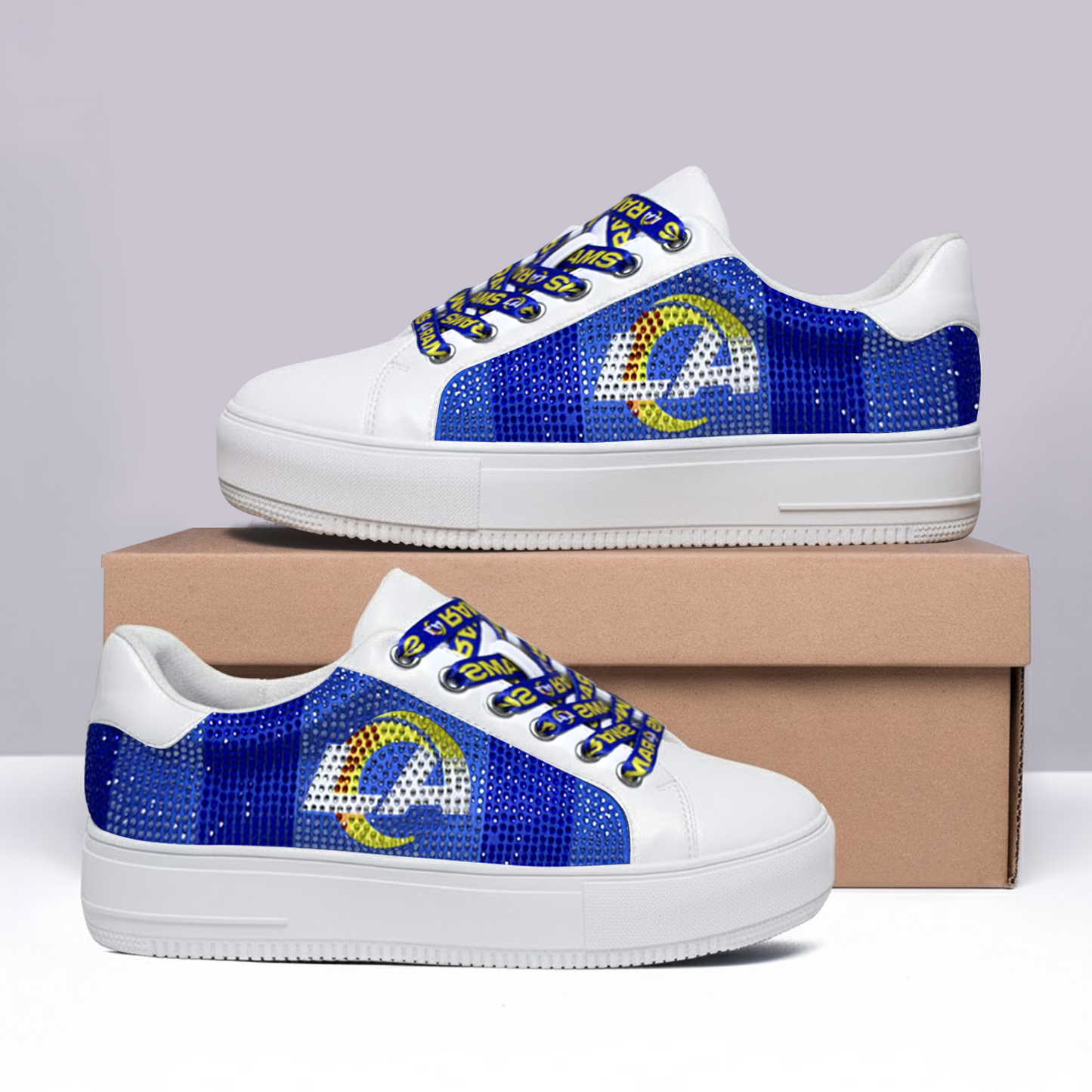 LAR x NFL Lace-Up Sparkle Sneaker DatND DVT