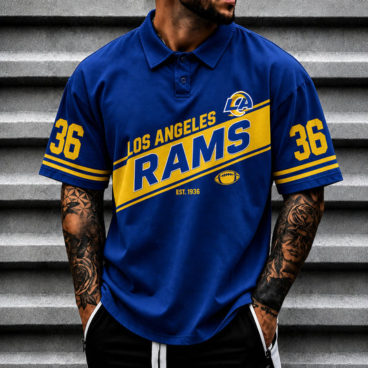 LAR x NFL Luxury V4 Polo Shirt