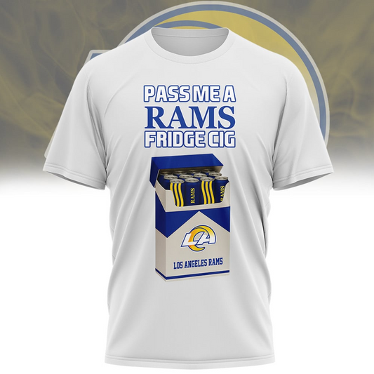 LAR x NFL Personalized Fridge Cig 3D Shirt DDT CTND