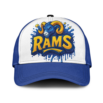 LAR x NFL Premium Custom Graffiti Team Cap