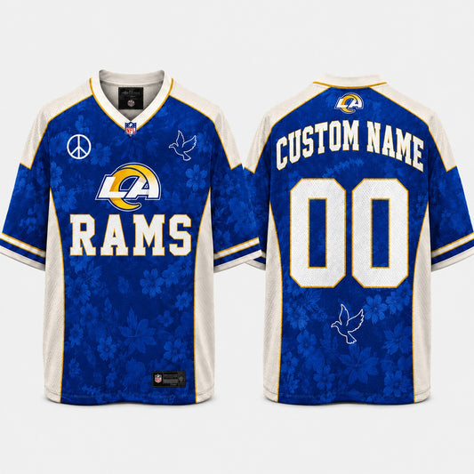 LAR x NFL Premium Mesh Jersey Personalized Gift For Fan