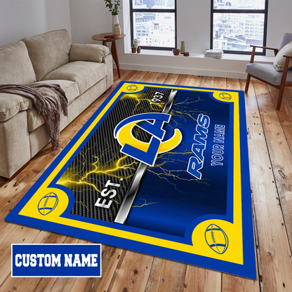 LAR x NFL Rug DATND TANTD