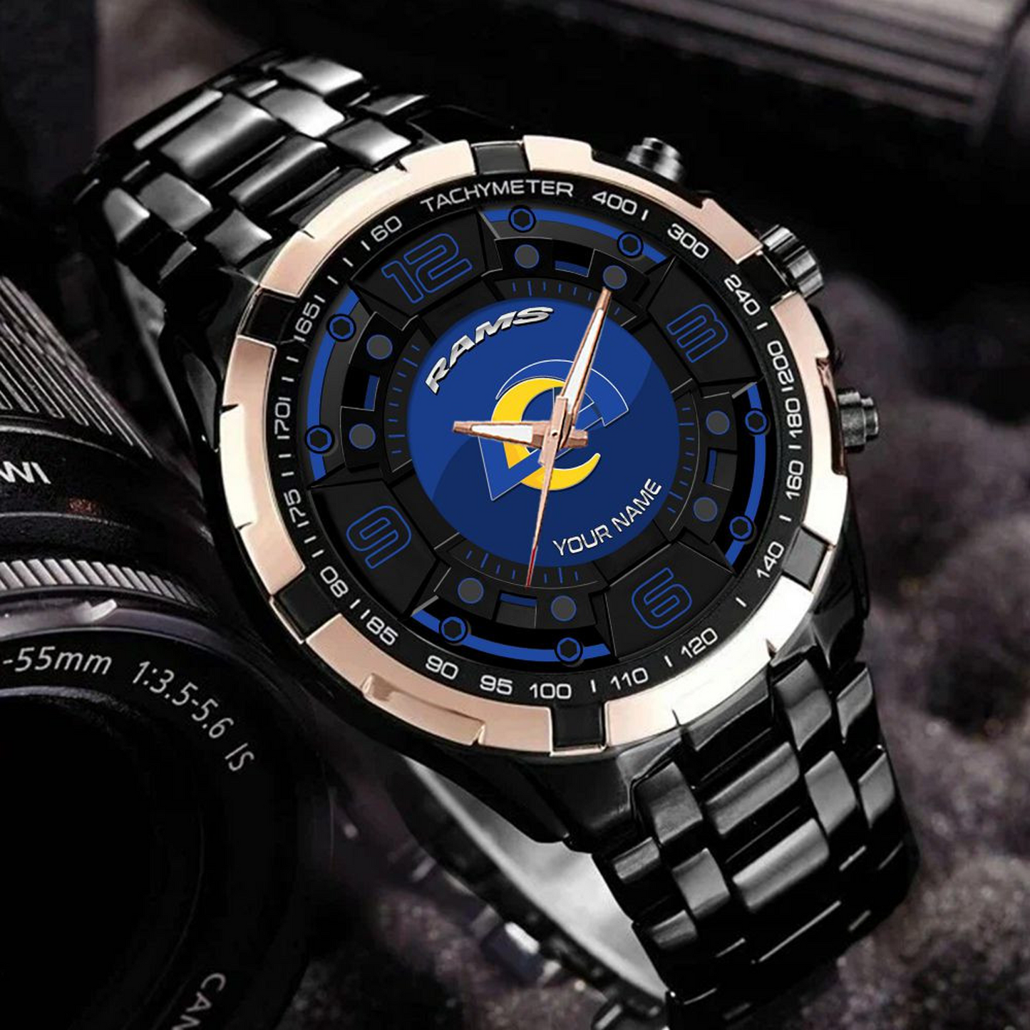 LAR x NFL Stainless Steel Watch DatND DVT