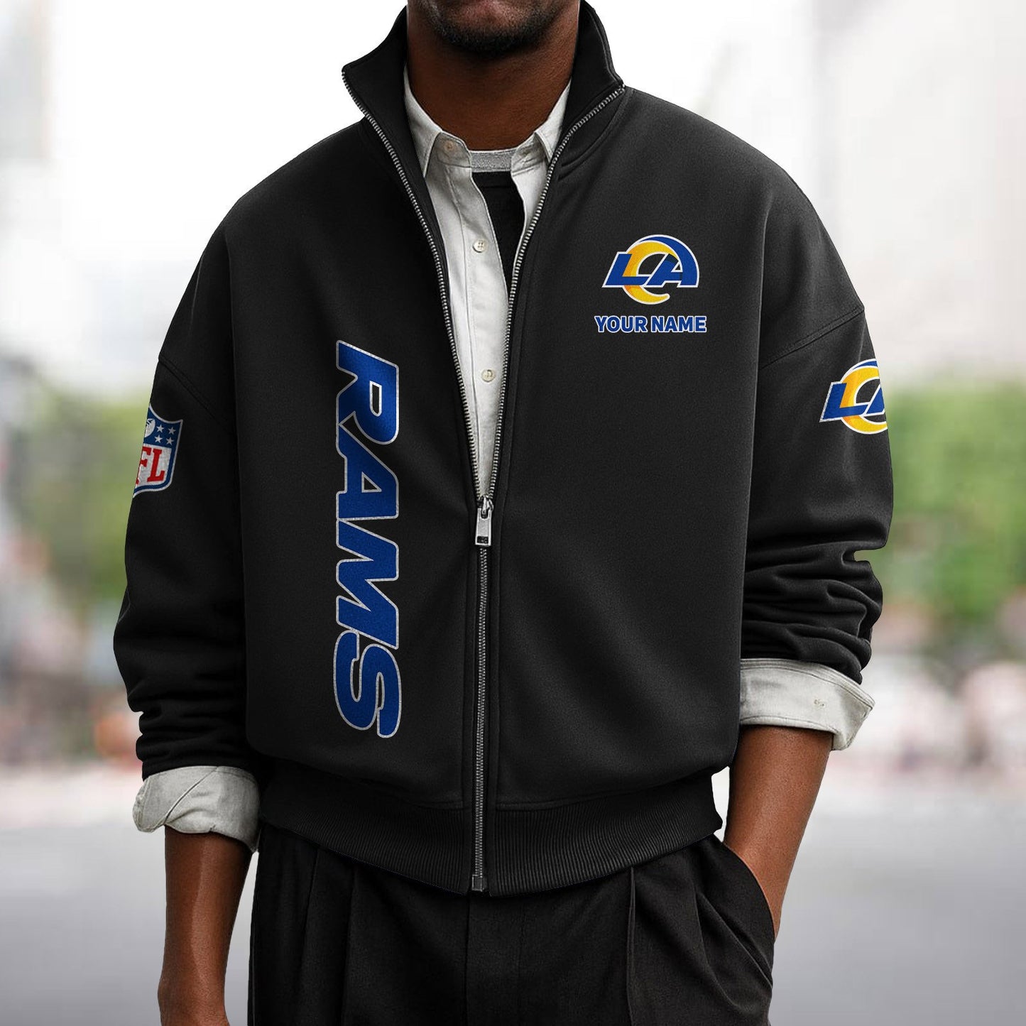 LAR x NFL Sweatshirt Full Zip DATND TANTD