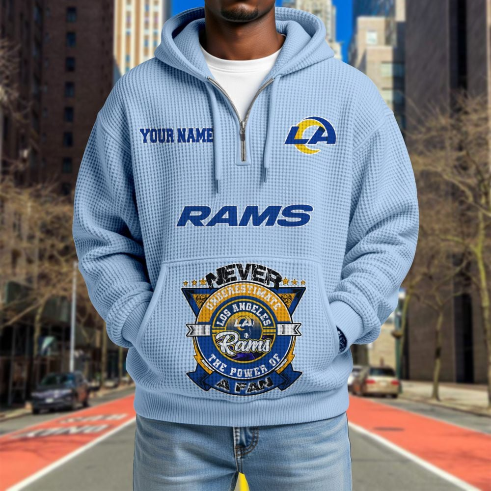 LAR x NFL Waffle Hoodie DATND TANTD