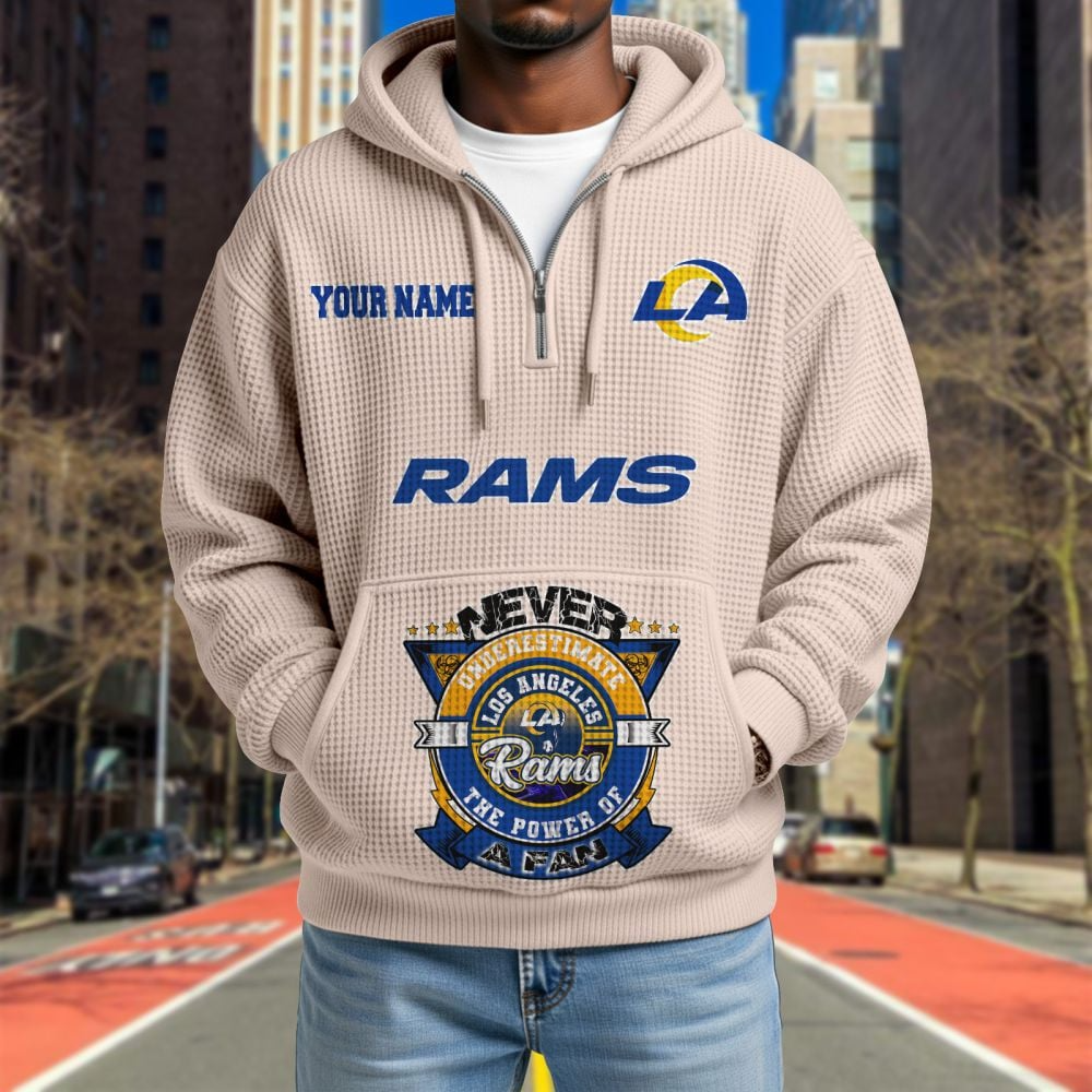 LAR x NFL Waffle Hoodie DATND TANTD
