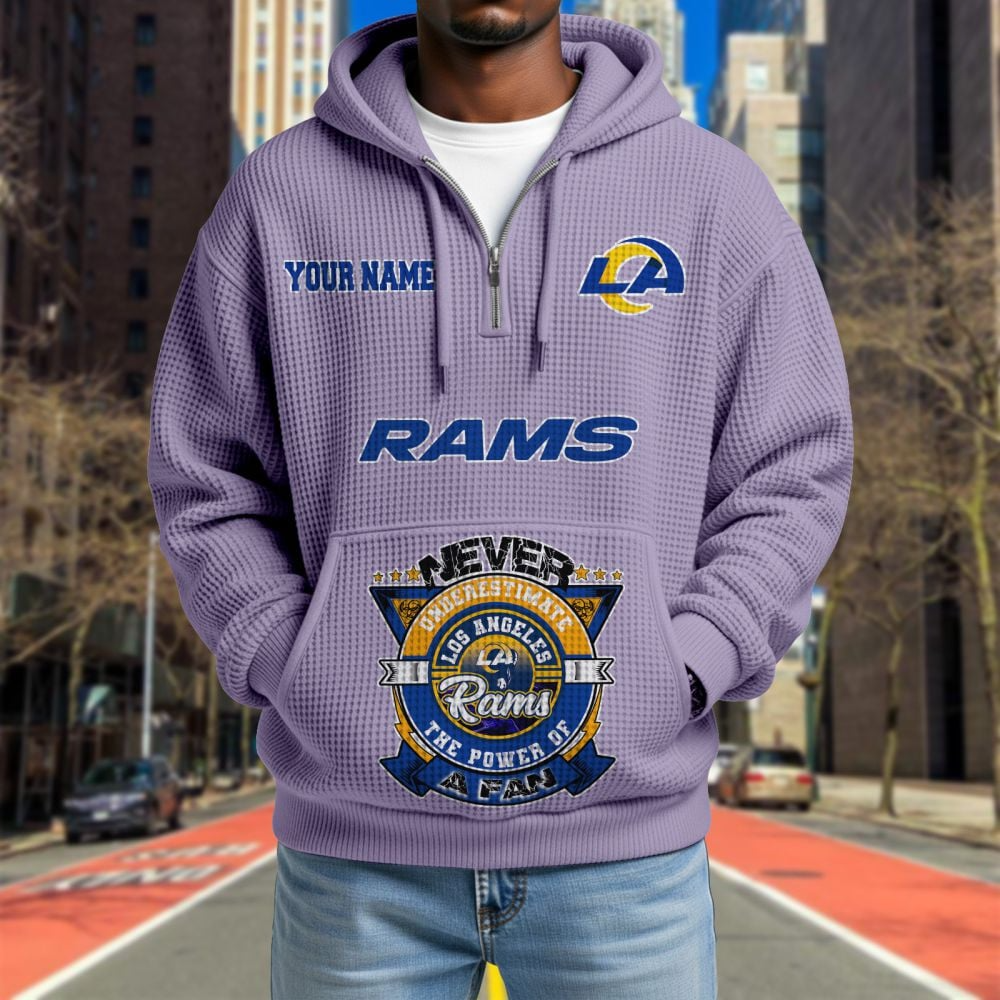 LAR x NFL Waffle Hoodie DATND TANTD