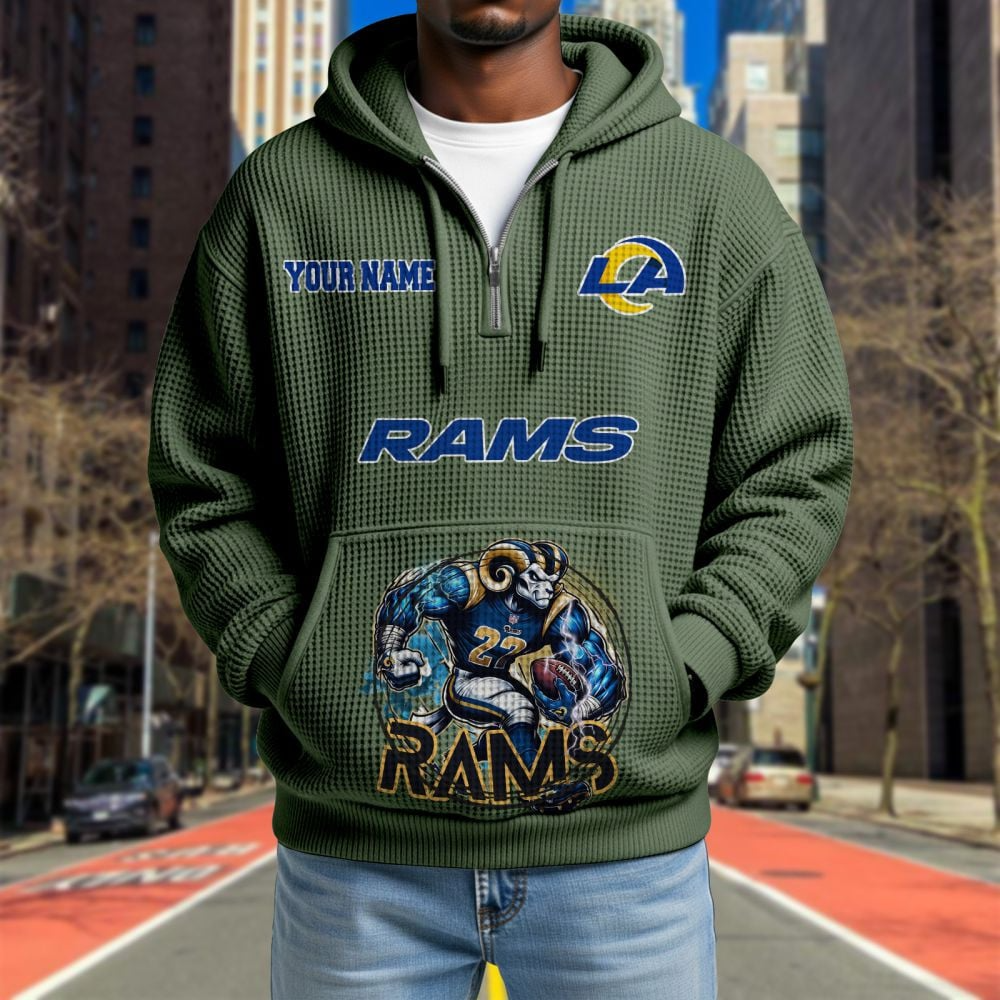 LAR x NFL Waffle Hoodie DATND TANTD