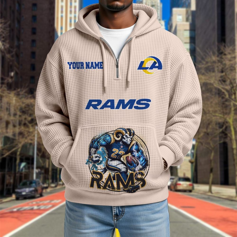 LAR x NFL Waffle Hoodie DATND TANTD