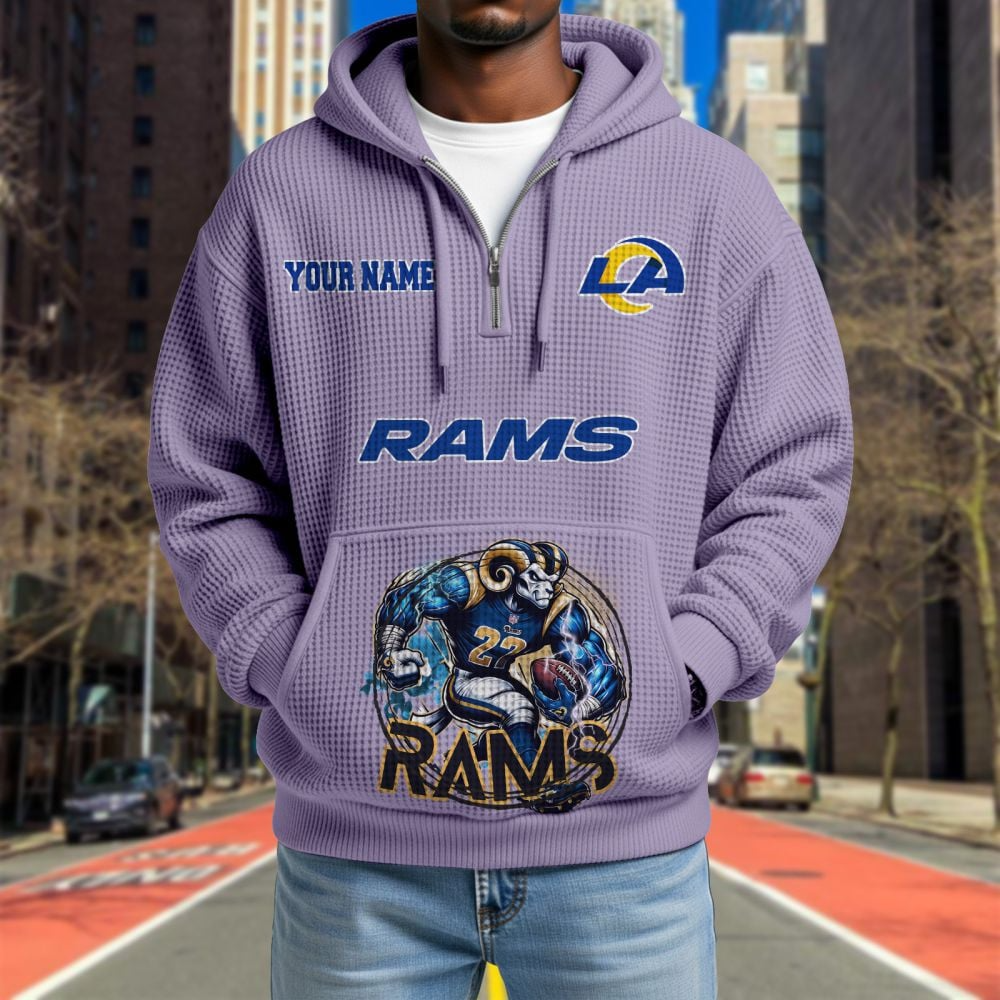 LAR x NFL Waffle Hoodie DATND TANTD