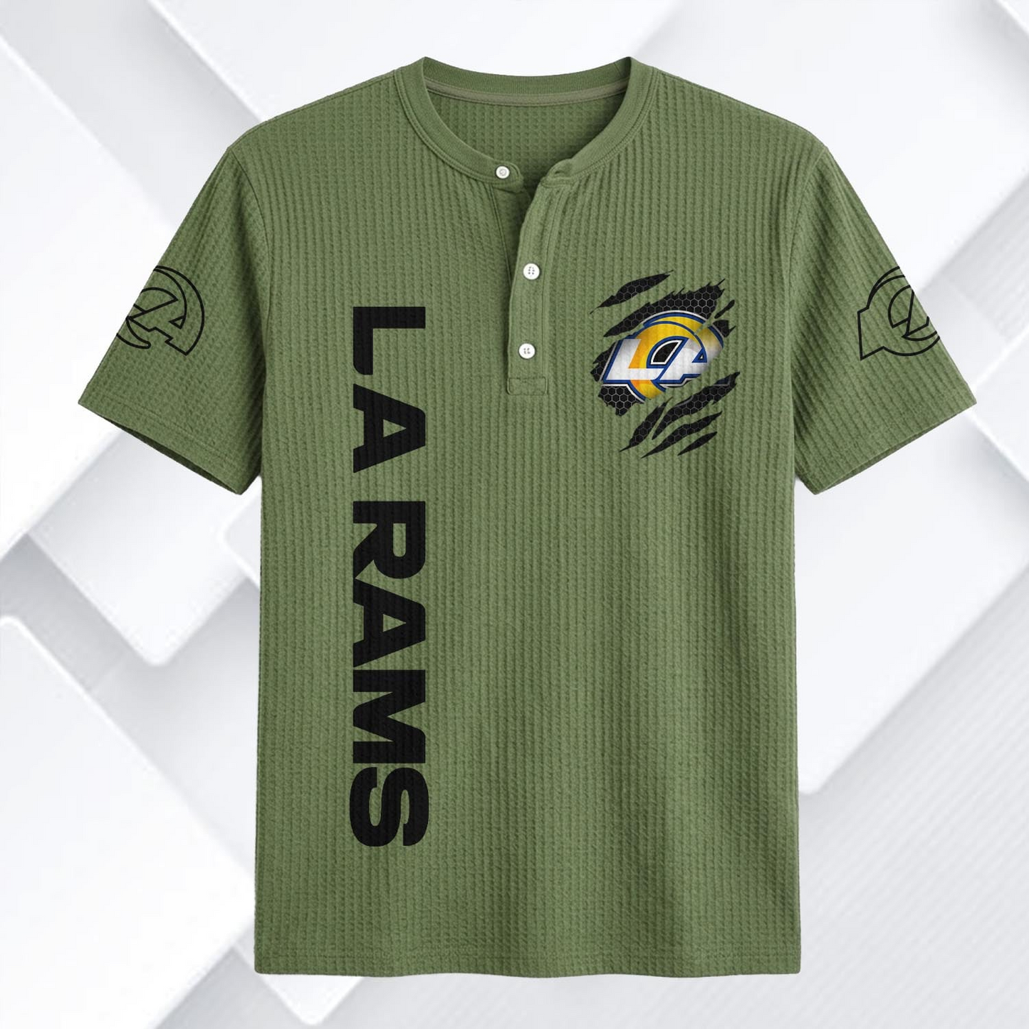LAR x NFL Waffle Short-Sleeve Shirt 2205 DatND DVT
